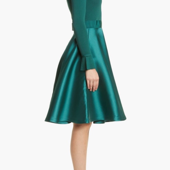 Ted Baker Deep Teal Long Sleeve Dress - Picture 4 of 5